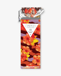 Gourmet Chocolate Gift - Luxury Dark Chocolate Bar - Vegan Chocolates Strawberry Coconut